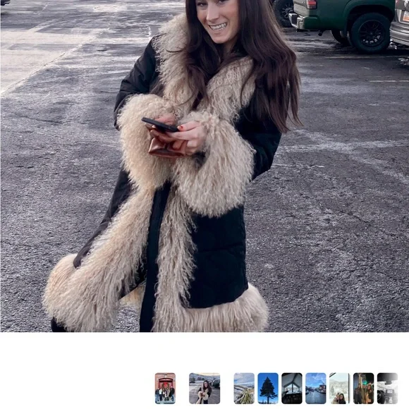 Charlotte Simone Carmel Puff Coat